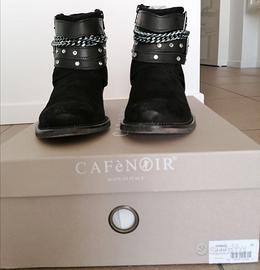 Stivaletti Cafè Noir in pelle scamosciata. Nuovi