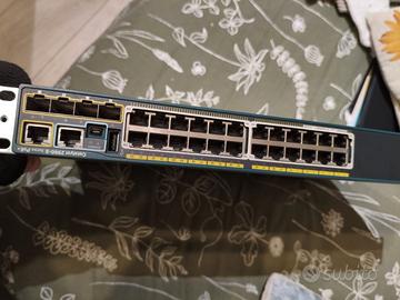Router cisco catalyst 2960-s poe+ (Fibra) 24 porte