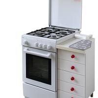 Blocco cucina fuochi e forno Regal 50x50