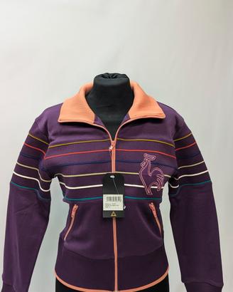 Haritage felpa le Coq Sportif con zip nuova con ca