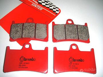 Pastiglie Brembo rosse TMax R6 MT09