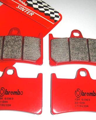 Pastiglie Brembo rosse TMax R6 MT09