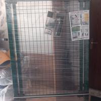 Cancello e rete per recinzione esterna