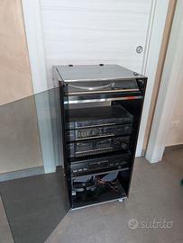 Impianto Stereo Vintage Hitachi + Giradischi HT-7