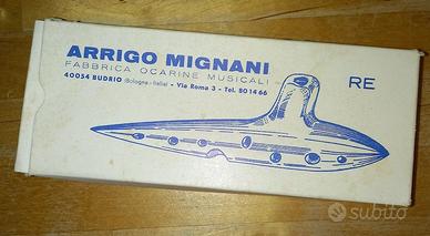 Ocarina musicale - Arrigo Mignani, Budrio - RE