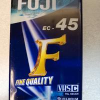 Videocassetta Vhsc 45 minuti Fuji