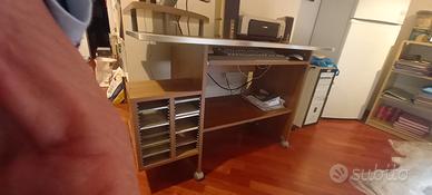 scrivania per computer