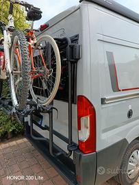 Porta e bike Thule per camper van ducato peugeot