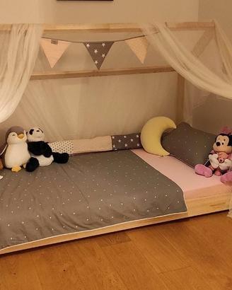Letto Montessoriano a Casetta