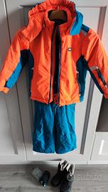 Completo sci BRUGI 4/5 y + doposci tg. 30 + 2calze