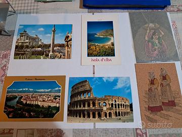 6 cartoline torino roma calangiantus disegno su fo