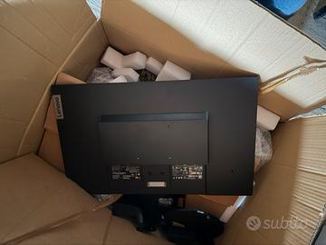 Monitor lcd Lenovo danneggiato