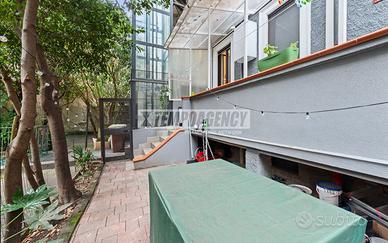 TRILOCALE RISTRUTTURATO CON GIARDINO