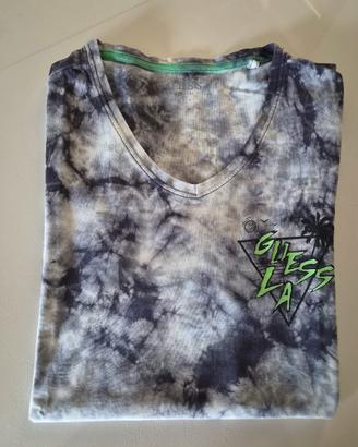 T-shirt Guess Tie-Dye Out Till Sunrise 