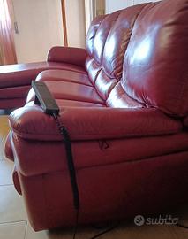 Divano in pelle 