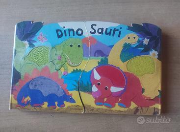 Libro gioco Dino Sauri bambini 3 anni