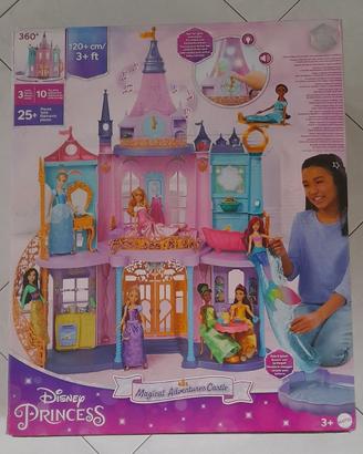 Castello Barbie Principesse Disney HLW29-9633-Nuov