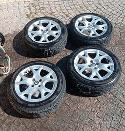 4 cerchi Alfa mito 16" + 2 pneumatici 