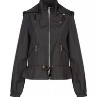 Giacca Impermeabile Armani Jeans Donna 44 nero