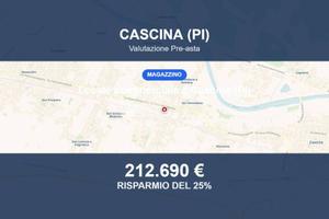 Immobile in asta di 450 m² a Cascina