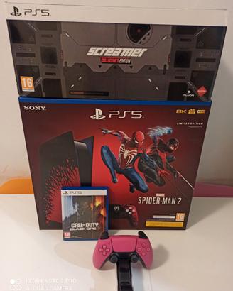 PlayStation 5 spider man 2  + giochi e collector 