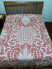 copriletto in pizzo filet a modano