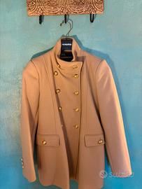 Cappotto Zara lana stile militare