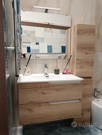 Mobile bagno sospeso moderno 80cm