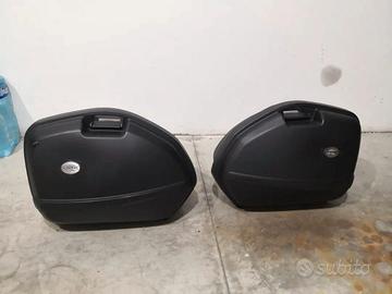 Valigie kappa 33 litri +attacchi suzuki vstrom 650