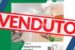 LUMINOSO TRILOCALE CON 100MQ DI GIARDINO A MAGENTA