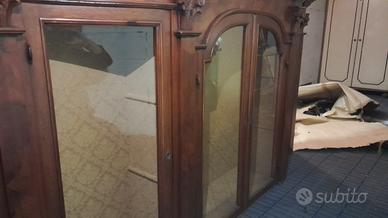 Mobile credenza in legno noce