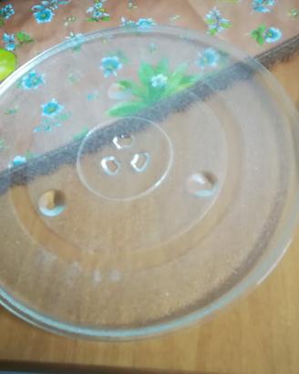 Piatto rotante in vetro per forni a microonde
