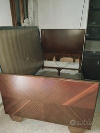Letto e rete a doghe
