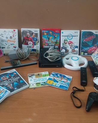 set completo Nintendo Wii + giochi e controller 