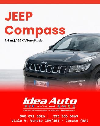 Jeep Compass 1.6 Multijet II 2WD Longitude