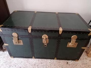 baule vintage antiquariato 