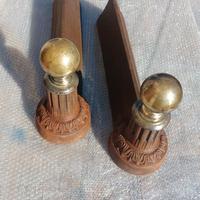 antichi alari camino 