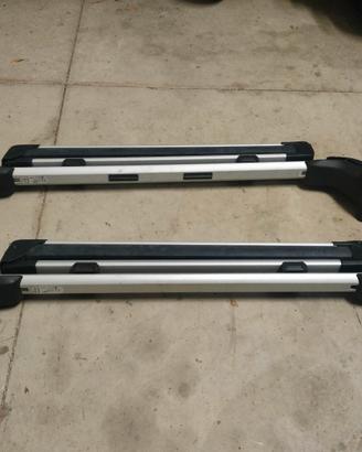 barre originali Peugeot con porta sci da 6 paia 