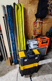 attrezzature surfcasting completa e pronta all'uso