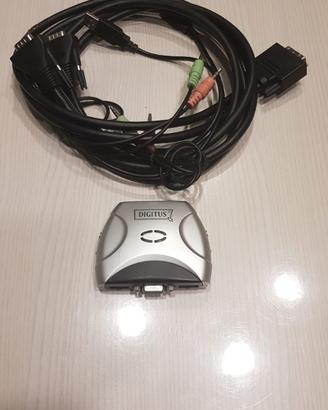 KVM Digitus - Controlli 2 PC