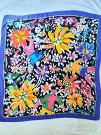 Foulard Fendi vintage originale in seta