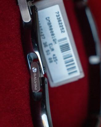 Bracciale Salvini in Titanio con Diamanti