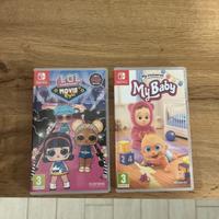 2 giochi per Nintendo switch e switch lite