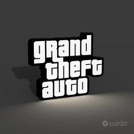 Lampada GTA V – Con LED luminosi per veri gamer