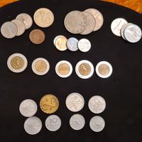 Monete varie straniere