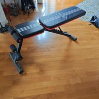 panca reclinabile palestra 