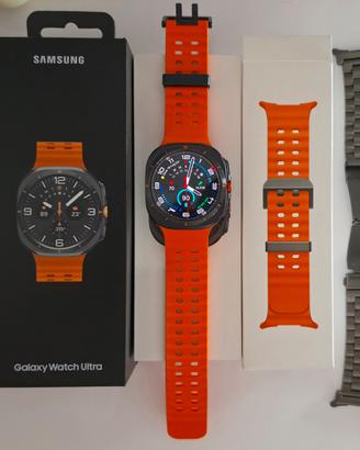 Samsung Galaxy Watch Ultra 2025 + Cinturini