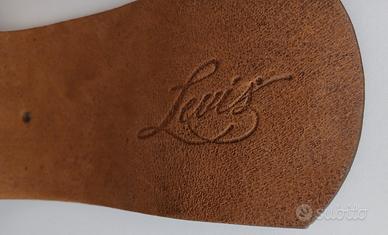 Cintura in cuoio Lev'is marrone