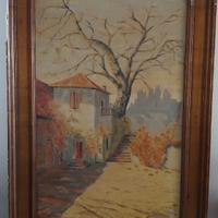 Quadro Antico In Tela