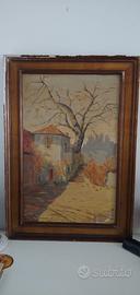 Quadro Antico In Tela